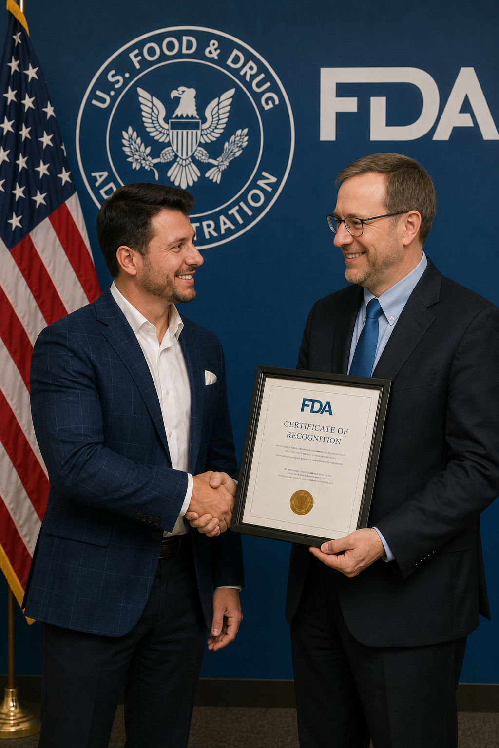 FDA Certificate of Recognition